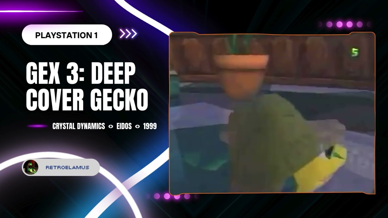 Gex 3: Deep Cover Gecko PS1