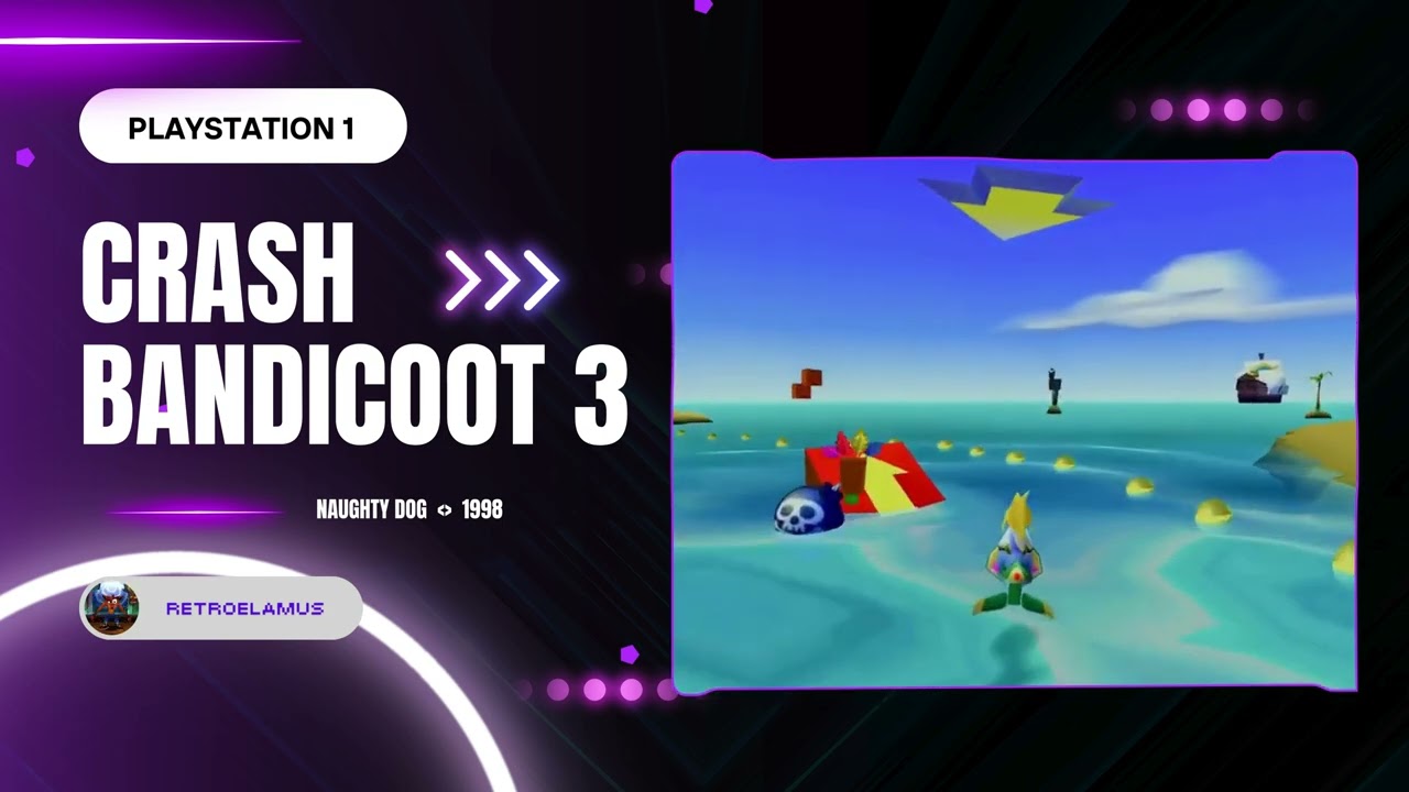 Crash Bandicoot 3 - Playstation 1