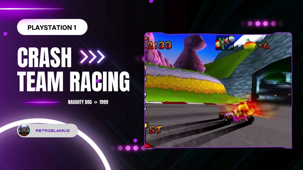 Crash Team Racing - Playstation 1