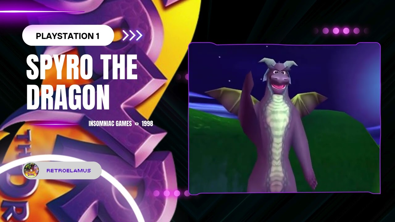 Spyro1 The Dragon - Playstation 1