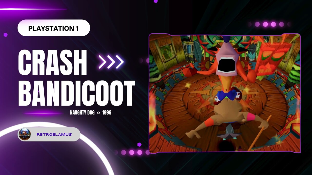 Crash Bandicoot 1 - Playstation 1